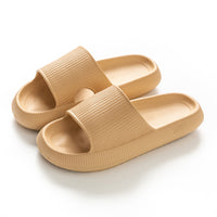Sandals And Slippers Women's Summer Indoor Bathroom Bathing Non-Slip Deodorant Simple Thick Bottom Stepping On Shit Feeling Fashionable Outside Home Slippers