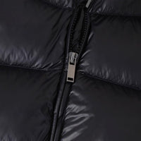 Simple And Versatile Hooded Two-tone Padded Cotton Jacket
