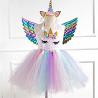 Sequin mesh handmade girls dress skirt