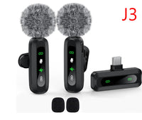Wireless Neckline Clip Noise Reduction Mini Microphone