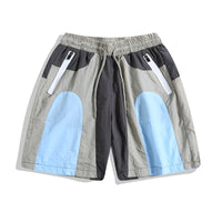 Patchwork Outdoor Sports Quick-drying Workwear Beach Shorts