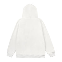 English Letters Printed Hoodie Men