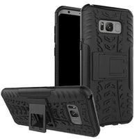 Samsung S8 plus Galaxy S8 mobile phone shell bracket colorful pattern in tire pattern inclusive fall proof sleeve
