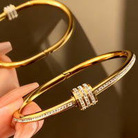 Women's Fade-Resistant Titanium Steel Trendy Bracelet