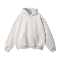 Hooded Sweater Men's Autumn Fashion Brand Simple All-matching Fleece-lined