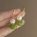 Retro Irregular Geometric Round Earrings