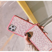 Pink Leopard Print Soft Shell