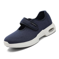 Walking Large-size Dad Widened Mom Mid- To Late-life Single-layer Shoes