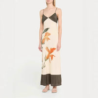 Women's V-neck Loose-fit Slip Dress