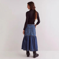 Fashion Personality Retro Women's Casual Denim Skirt
