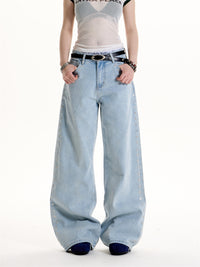American Retro Hot Girl Style Rivet Design Sense Matchet Pants