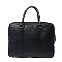 Men's leather portable briefcase file package