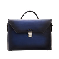 Handmade Vintage Crossbody Flap Business Bag
