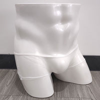 Men's Underwear Mesh Transparent Boxers Low Waist Breathable Thin Boxer Shorts