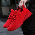 Trendy Men's Knitted Casual Shoes For Student Sports