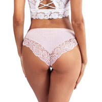 Transparent Temptation Cutout Briefs