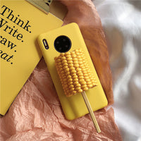 Simulation corn cob mobile phone case