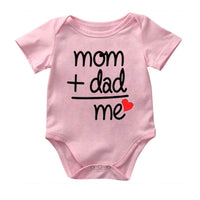 Baby letter printed jumpsuit