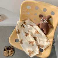 Korean Style Baby Anti-mosquito Pants Thin Cotton Trousers Loose