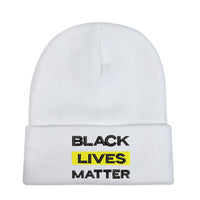 BLACK LIVES MATTER knitted hat woolen hat