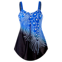Swimsuit Women's One-piece Skirt 5XL 200 Catties