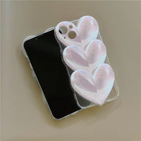 Love Bow Knot Phone Case Transparent