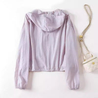 Ice-silk Quick-drying Sun-protective Clothing For Petite Figures