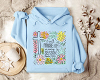 Creation And Purpose Cross Autumn And Winter European And American Men's And Women's Long Sleeves