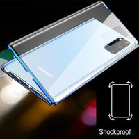 Magneto double-sided glass mobile phone case