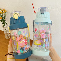 Large Water Bottle Creative Portable Male Student Plastic Cup