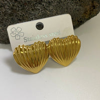 Minimalist Stainless Steel Jewelry Earrings
