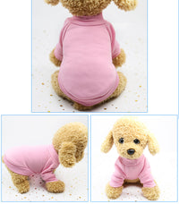Dog Pure Color Sweatshirt