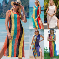 Womens Knitted Camisole-style Slip Dress