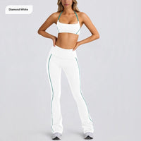 Autumn Yoga Wear Strapless Camisole With A Nude-Look Bra Plus A Beautiful-Back Sports Set