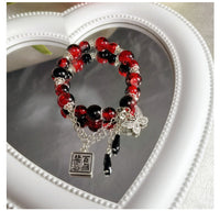 New Chinese-style Zen-inspired Vintage Natural Stone Bead Bracelet