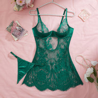 Mesh Shaping Bodysuit Pajamas For Women