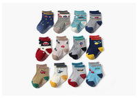 Printed 5-7 Years Old Cartoon Children's Socks Non-slip