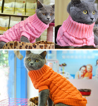 Autumn And Winter Thick Small Size Dog Baby Sweater