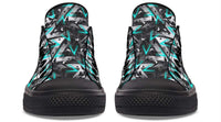Fashion Printed Couple High Top Canvas Shoes
