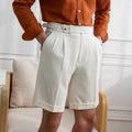 Men's Gentleman Five-point Suit Pants