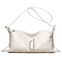 New Pillow Bag Oil Wax Leather Crack Soft Tote Crossbody