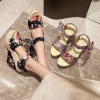 Elegant Wedge Women's Peep Toe Sandals