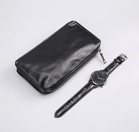 Retro Casual Men's Top Leather Wallet