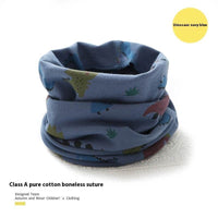 Cotton Autumn And Winter Windproof Warm Cartoon Bandana