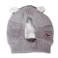 Knitted Large Dog Golden Retriever Warm And Windproof Hat