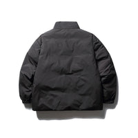 Men's Simple Pure Color Cotton Clothing Coat