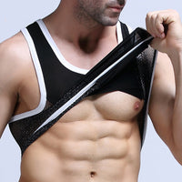 Men's Vest Mesh Ultra-thin Sports And Leisure Fitness Base