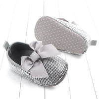 Diamond-studded baby toddler shoes