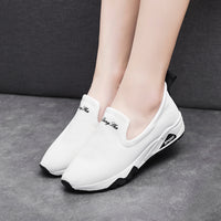 Women Canvas Shoes Youth Casual Shoes Comfortable High Heels канва обувь