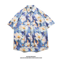 Men's Vintage Shirt With Short Sleeves